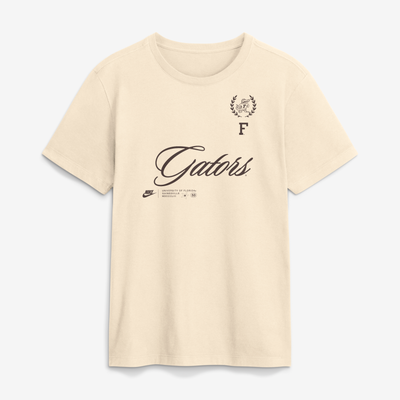  Florida Gators Nike Script T-Shirt - Natural