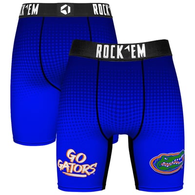  Florida Gators Rock Em Slogan Boxer Briefs - Royal