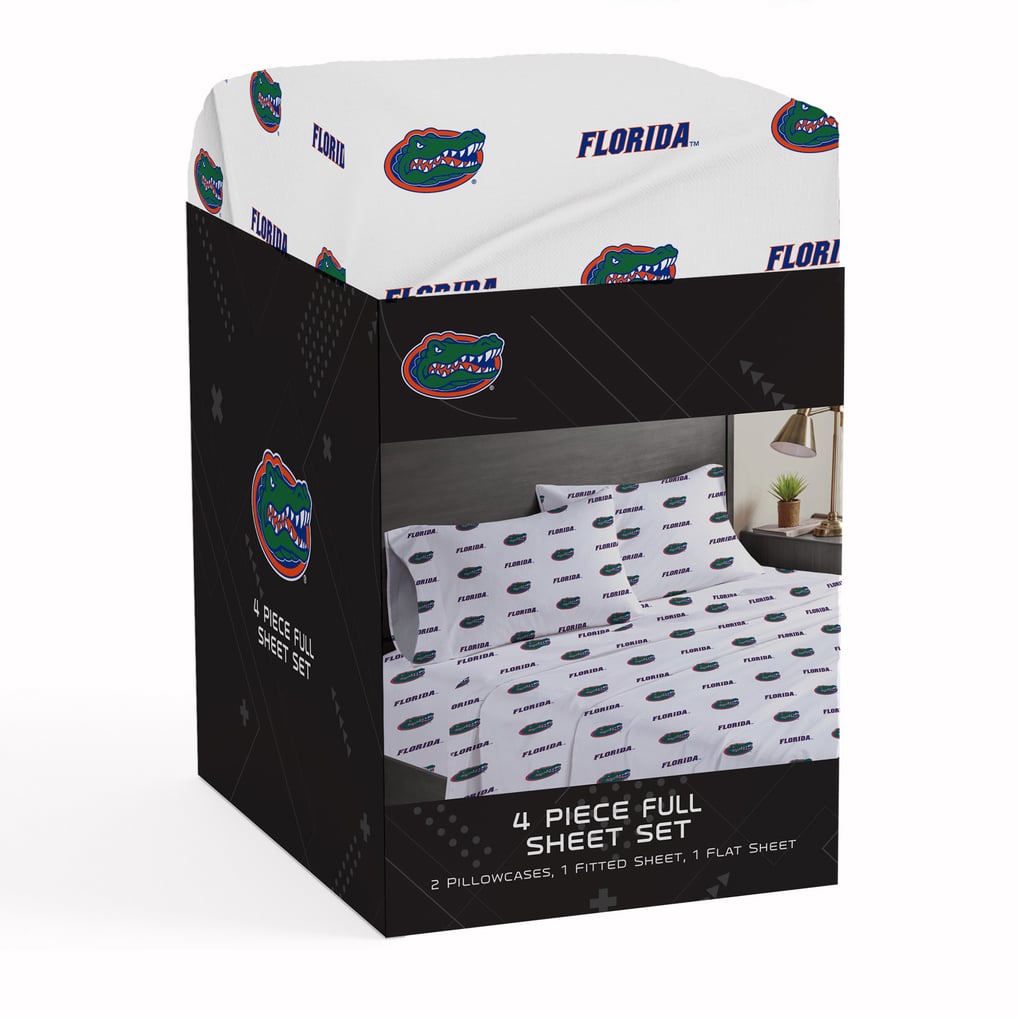 Florida Gators Pegasus Four-Piece Full Sheet Set