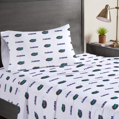 Florida Gators Pegasus Three-Piece Twin Sheet Set