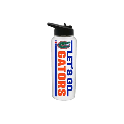Florida Gators The Memory Company 34oz. Let's Go Stainless Steel Quencher Bottle
