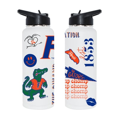 Florida Gators The Memory Company 34oz. Loco Stainless Steel Quencher Bottle