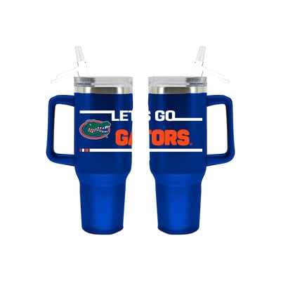 Florida Gators The Memory Company 40oz. Stainless Steel Team Color Tumbler with Flip Straw
