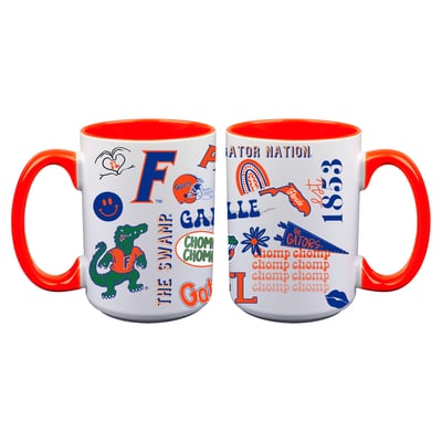Florida Gators The Memory Company Two-Piece 15oz. Loco Coffee Mug Set