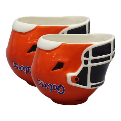 Florida Gators The Memory Company Two-Piece 6oz. Football Helmet Bowl Set