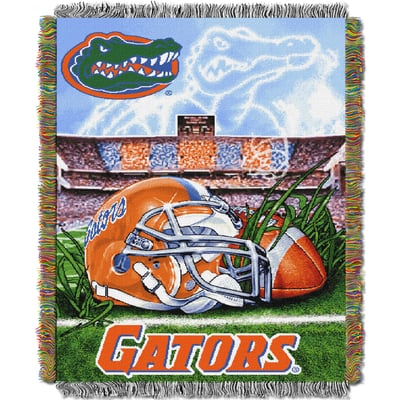Florida Gators The Northwest Company 48'' x 60'' Home Advantage Woven Throw
