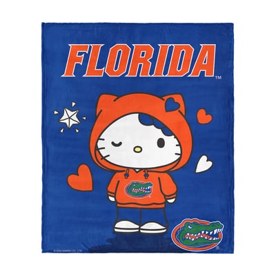 Florida Gators The Northwest Group Hello Kitty 46" x 60" Silk Touch Throw Blanket