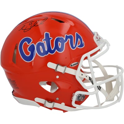 Tim Tebow Florida Gators Autographed Fanatics Authentic Riddell Speed Authentic Helmet