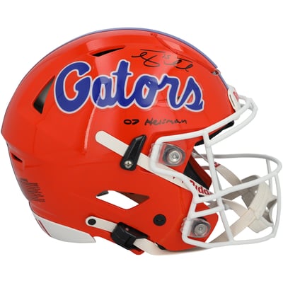Tim Tebow Florida Gators Autographed Fanatics Authentic Riddell Speed Flex Authentic Helmet with "07 Heisman" Inscription