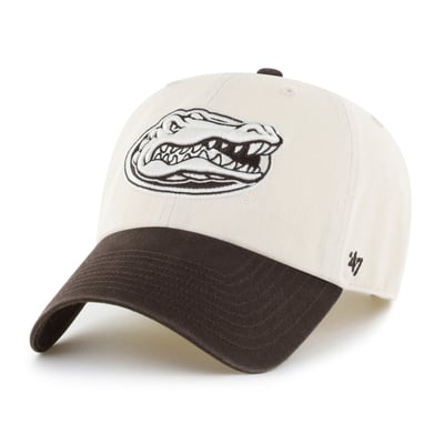 Florida Gators '47 Unisex Clean Up Adjustable Hat - Natural/Brown