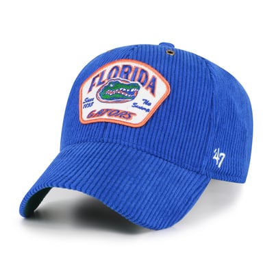 Florida Gators '47 Unisex Accordia Corduroy MVP Adjustable Hat - Royal