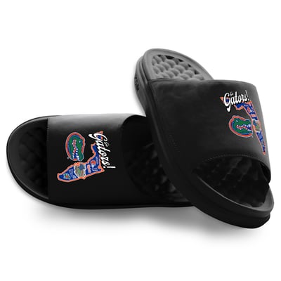 Florida Gators ISlide Unisex Landmark Motive Slide Sandals - Black
