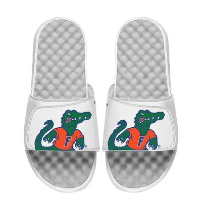 Florida Gators ISlide Unisex Mascot Slide Sandals - White