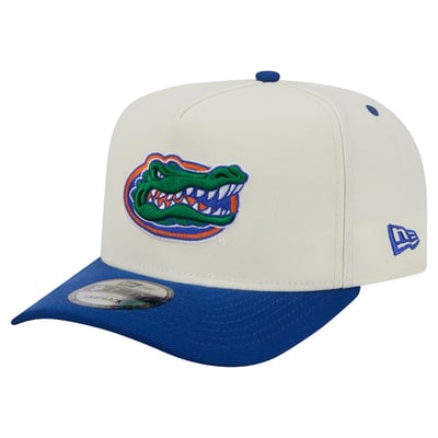 Florida Gators New Era Unisex 9FIFTY A-Frame Snapback Hat - White/Royal