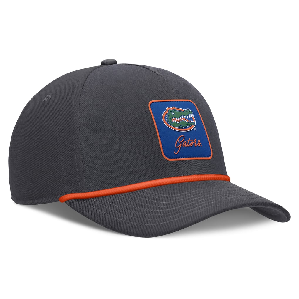 Florida Gators Nike Unisex Script Rope Rise Adjustable Hat - Anthracite