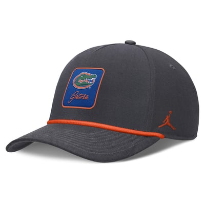Florida Gators Nike Unisex Script Rope Rise Adjustable Hat - Anthracite