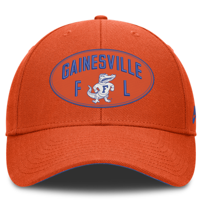  Florida Gators Nike Unisex Legacy Letter & Location Rise Adjustable Hat - Orange