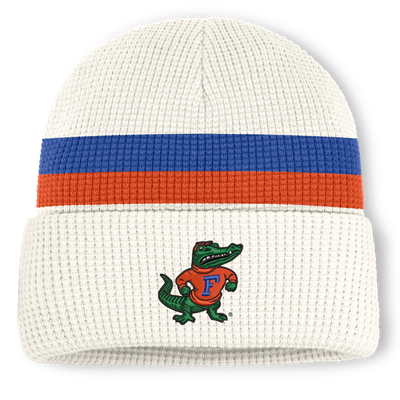  Florida Gators Nike Unisex Legacy Letter Cuffed Knit Hat - White