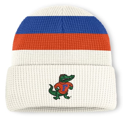  Florida Gators Nike Unisex Legacy Letter Cuffed Knit Hat - White