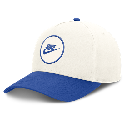 Florida Gators Nike Unisex Rise Side Logo A-Frame Adjustable Hat - White/Royal