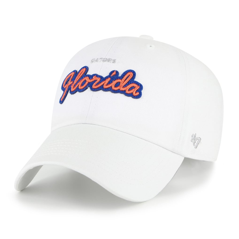 Florida Gators '47 Women's Trendy Script Clean Up Adjustable Hat - White