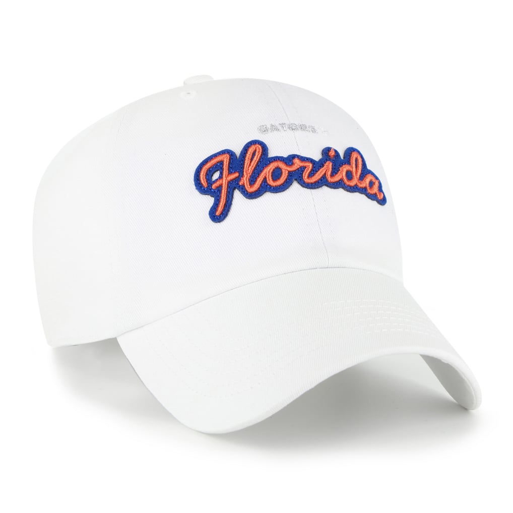 Florida Gators '47 Women's Trendy Script Clean Up Adjustable Hat - White