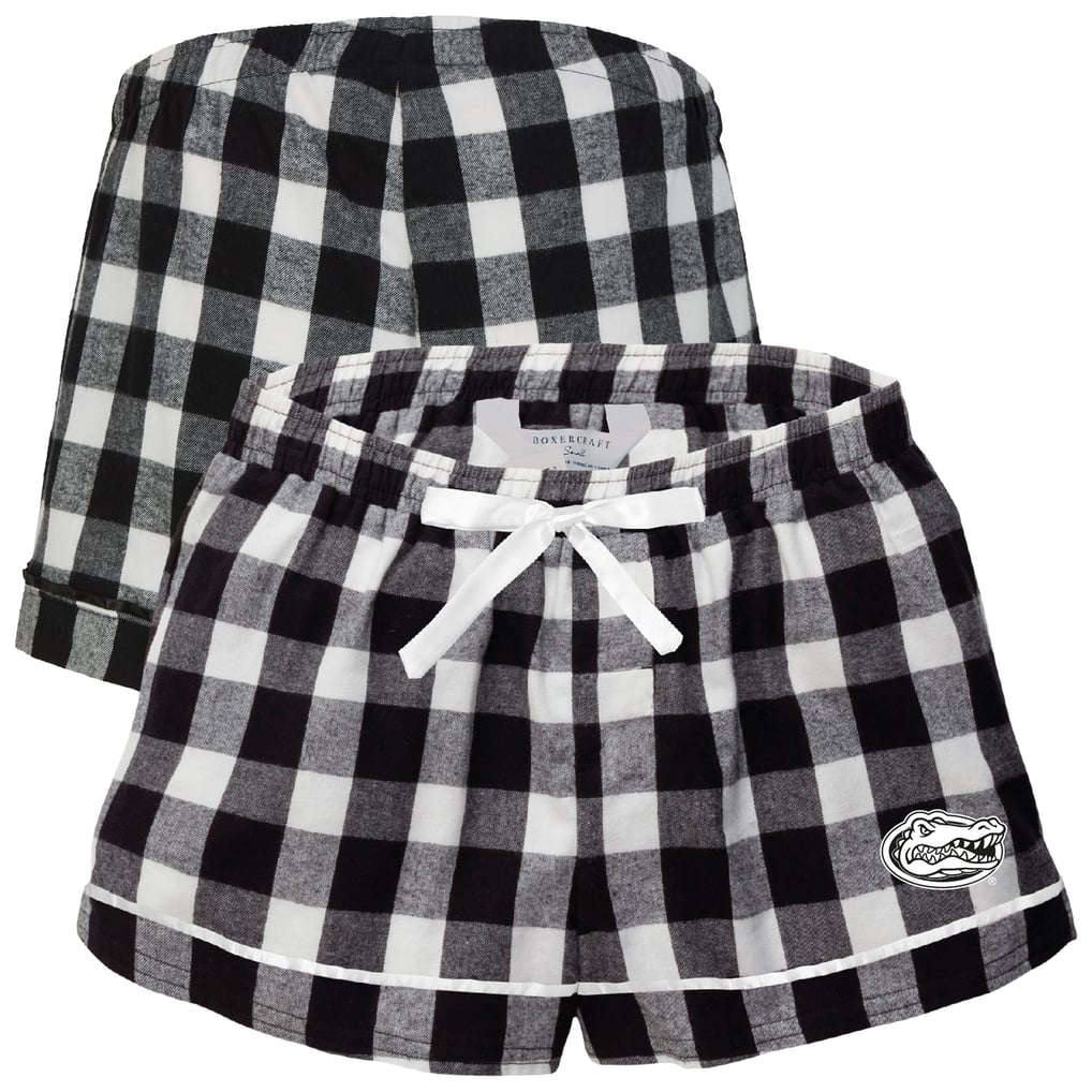 Florida Gators Boxercraft Women's Flannel Shorts - Black