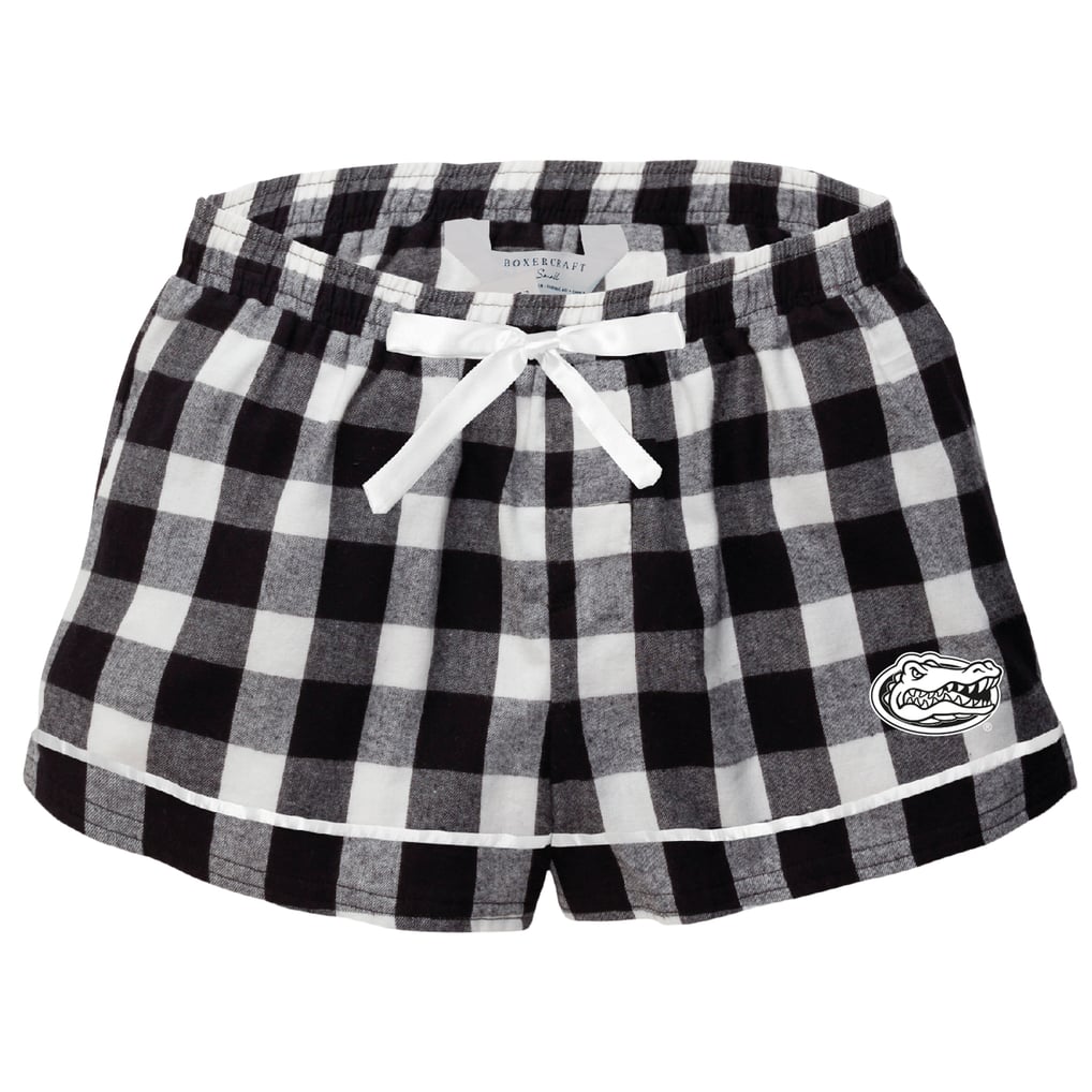 Florida Gators Boxercraft Women's Flannel Shorts - Black