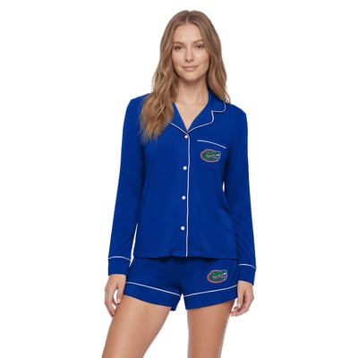 Florida Gators Concepts Sport Women's Medley Sleep Set - Royal