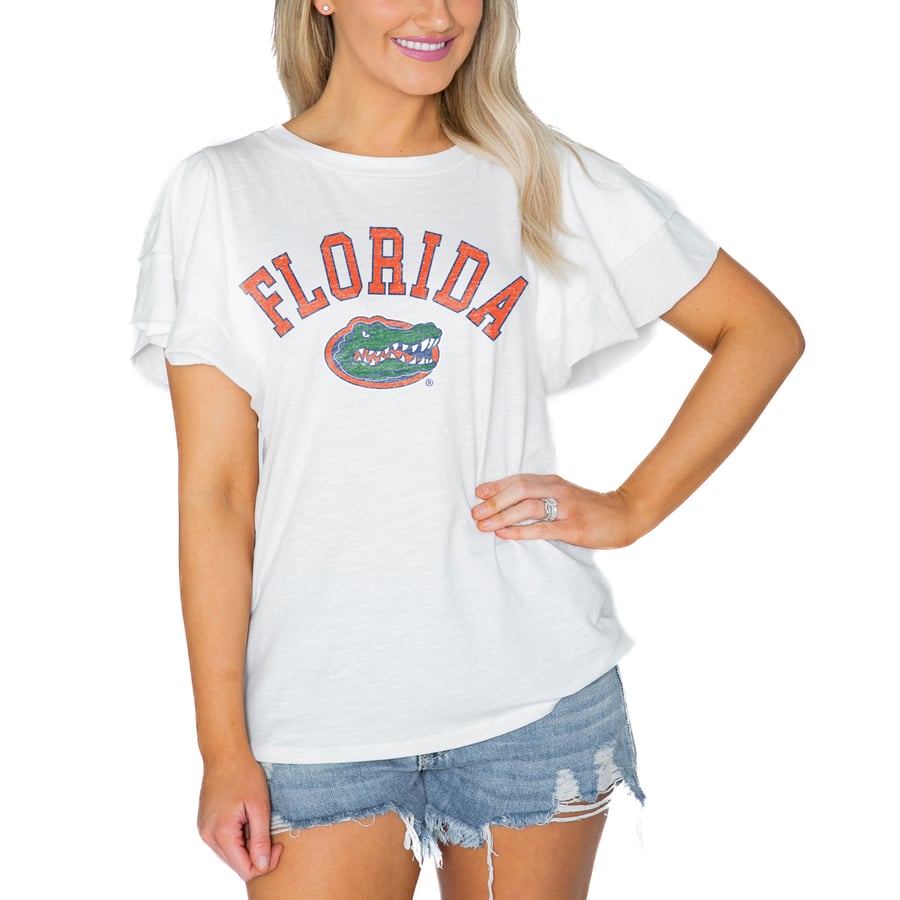 Florida Gators Gameday Couture Women's Arch Logo Flutter Sleeve ...