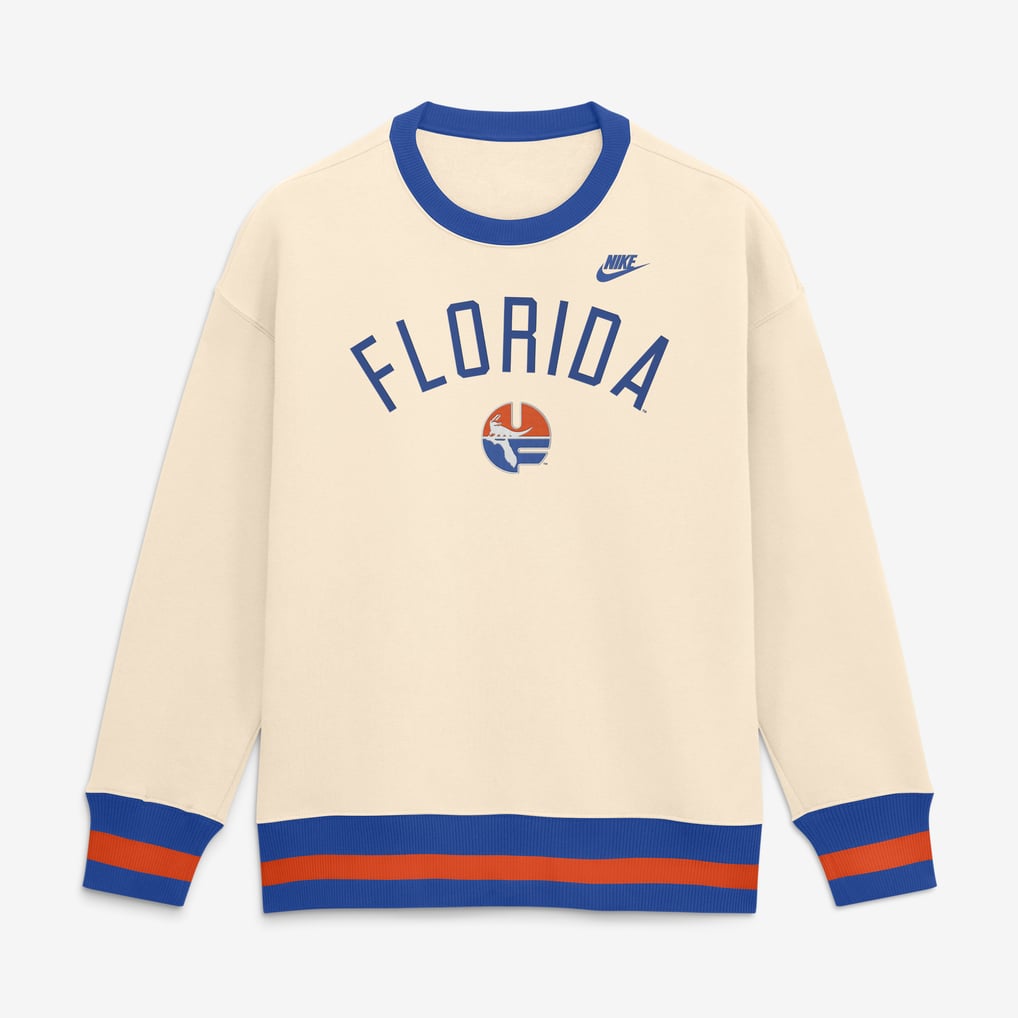  Florida Gators Nike Women's Legacy Pullover Sweatshirt - Natural