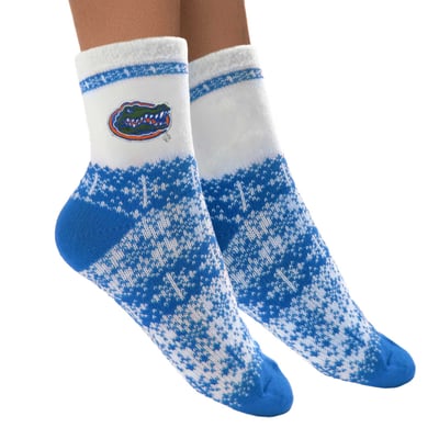 Florida Gators ZooZatz Women's Fuzzy Holiday Crew Socks