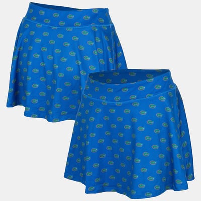 Florida Gators ZooZatz Women's Allover Print Flowy Skort - Royal