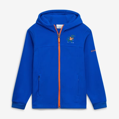 Florida Gators Columbia Youth Flanker Fleece Full-Zip Hoodie - Royal