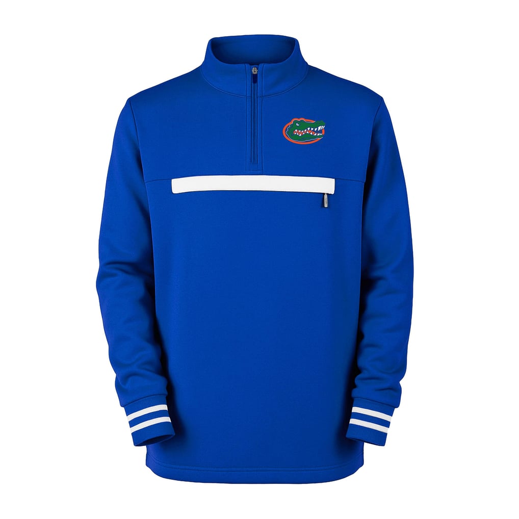 Florida Gators Garb Youth Atlas Quarter-Zip Tri-Blend Pullover - Royal
