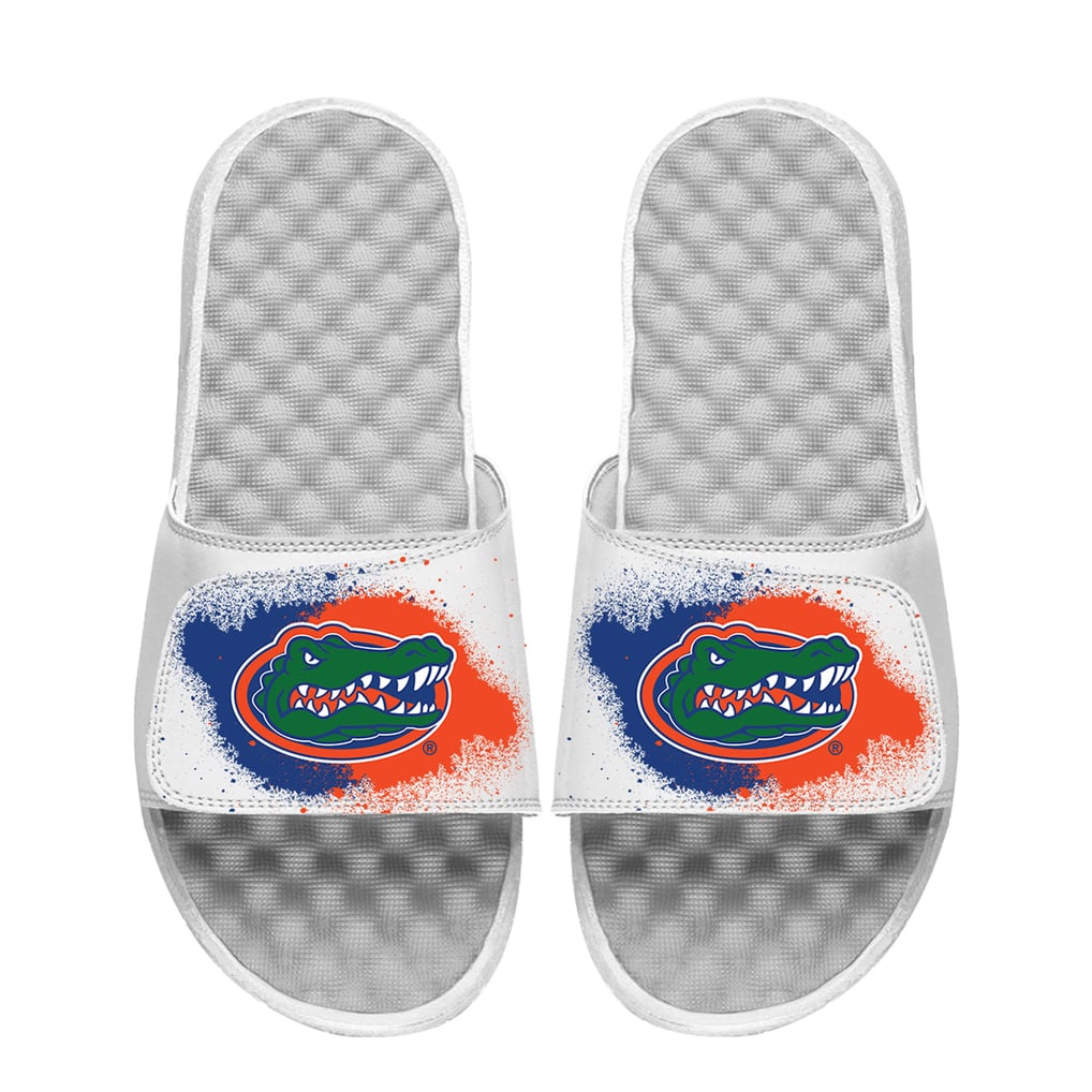  Florida Gators ISlide Youth Spray Paint Slide Sandals - White
