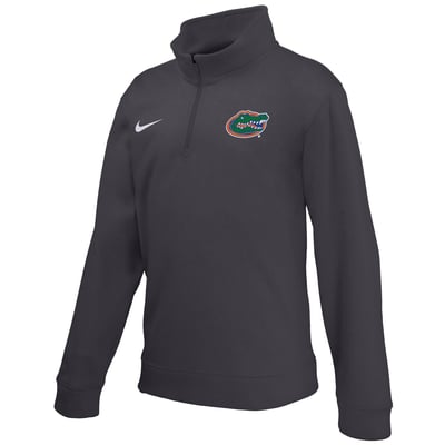  Florida Gators Nike Youth Therma-FIT Quarter-Zip Pullover - Anthracite