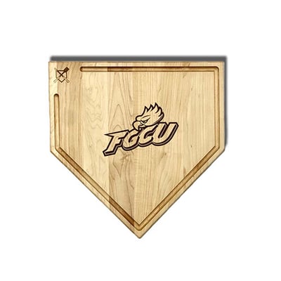 Florida Gulf Coast Eagles Jardine Baseball BBQ 17" x 17" Home Plate Cutting Board with Trough