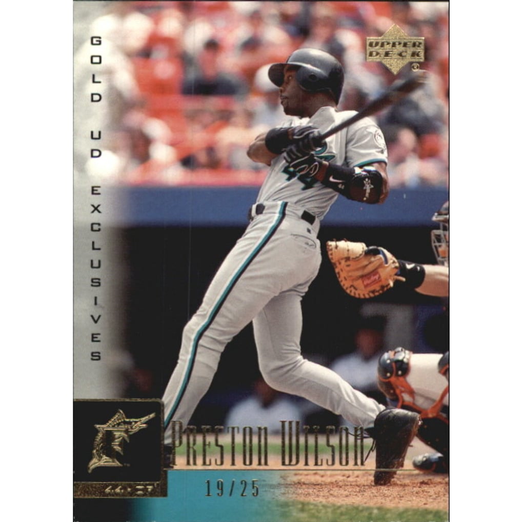 2001 Upper Deck Exclusives Gold #210 Preston Wilson