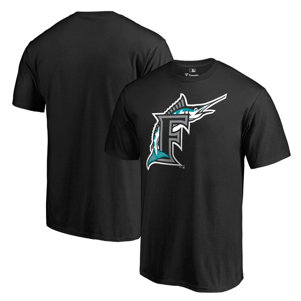Miami Marlins Cooperstown Collection Forbes T-Shirt - Black
