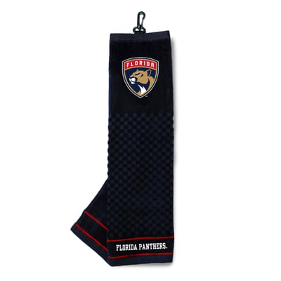 Florida Panthers 16" X 22" Tri-Fold Embroidered Scrubber Golf Towel