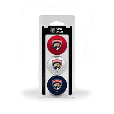 Florida Panthers 3-Pack Multi-Colored Team Golf Ball Set