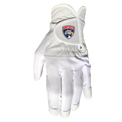 Florida Panthers Cool Mesh Cabretta Leather Golf Glove
