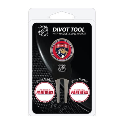 Florida Panthers Golf Divot Tool Pack with 3 Magnetic Markers