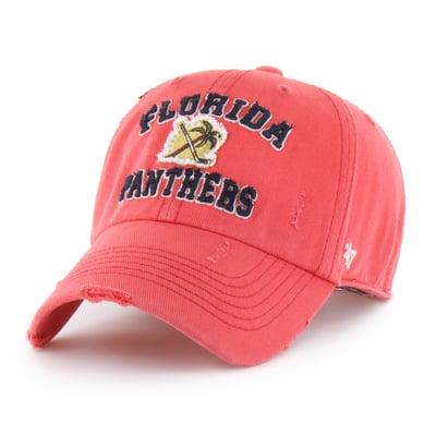 Florida Panthers '47 Seymoore Distressed Applique Clean Up Adjustable Hat - Red