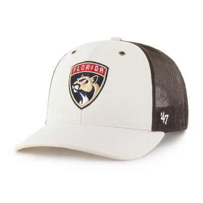 Florida Panthers '47 x Carhartt Undyed Trucker Adjustable Hat - Cream