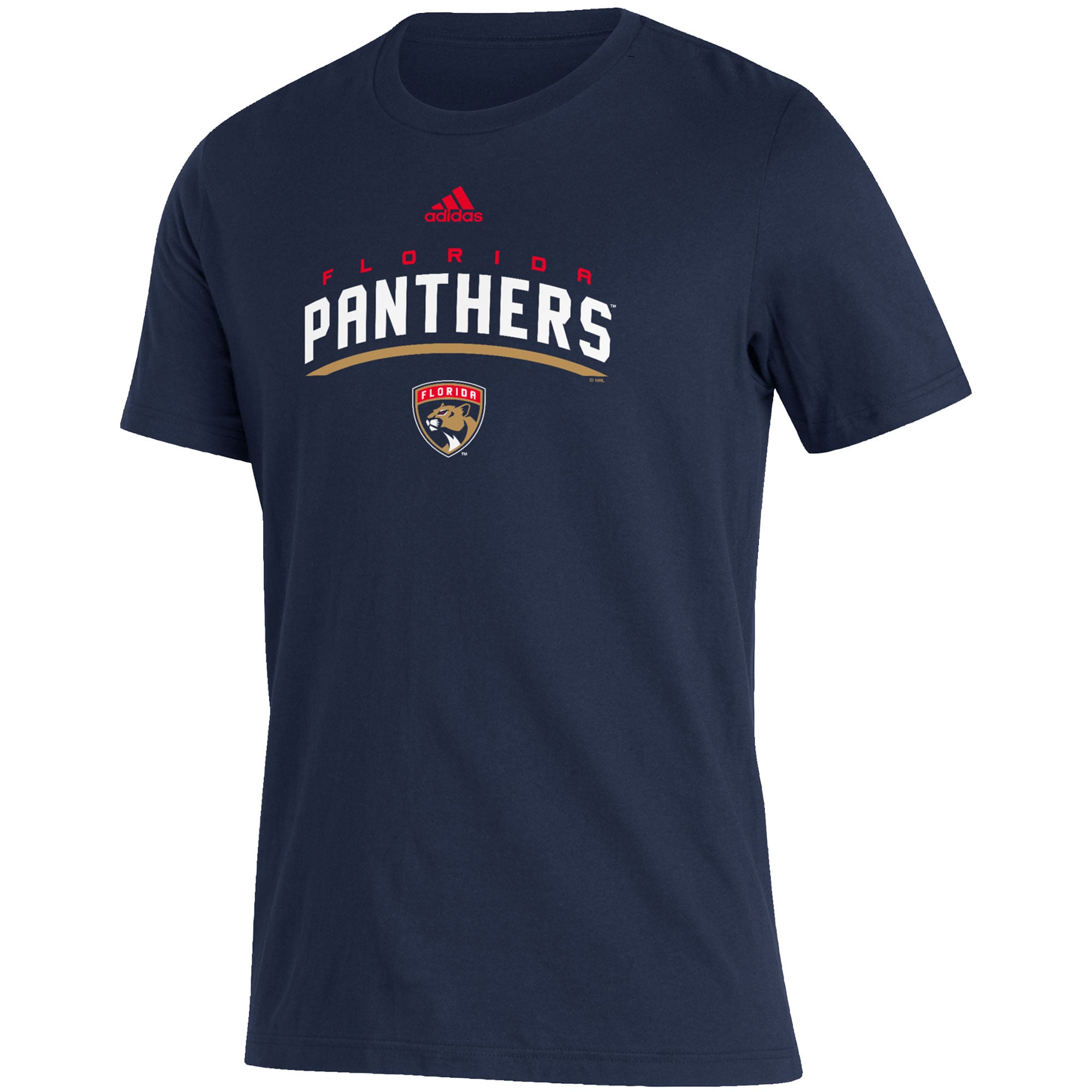 Men's Florida Panthers adidas Navy Rangers T-Shirt