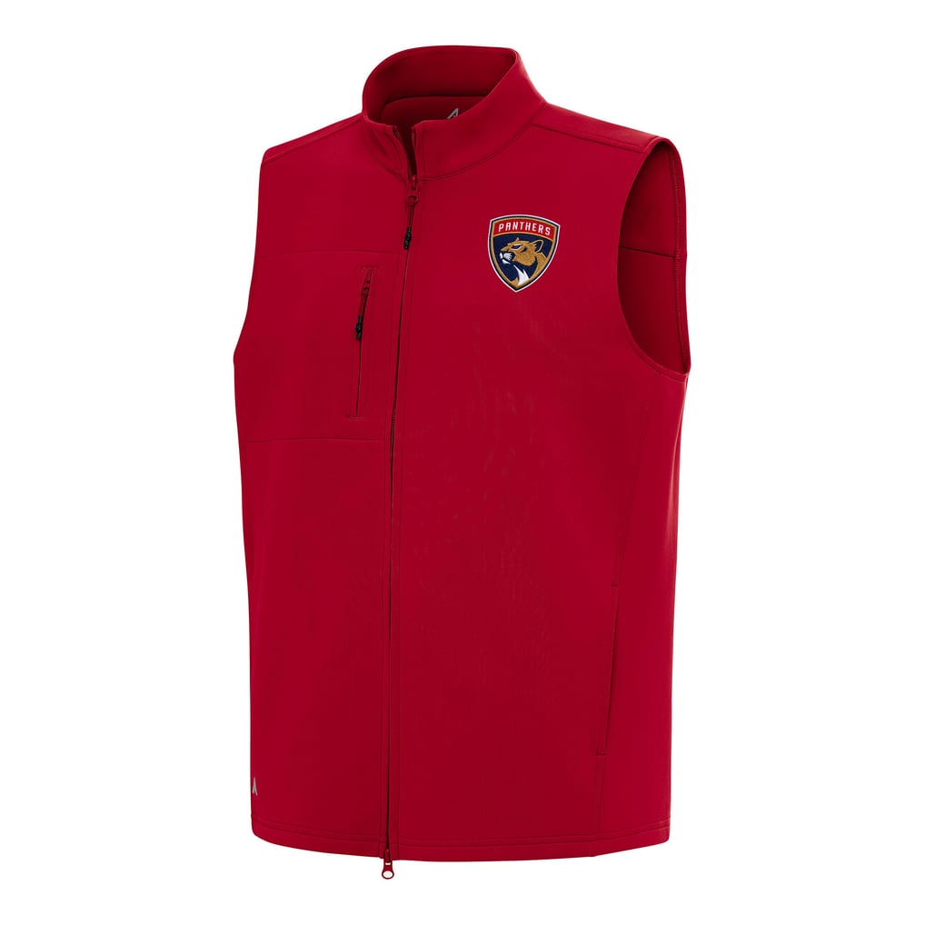 Florida Panthers Antigua Demand Full-Zip Vest - Red