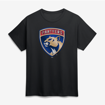 Florida Panthers Big & Tall Forged Mascot T-Shirt - Black