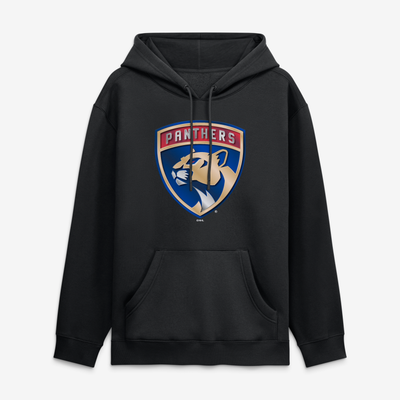 Florida Panthers  Metallic Mascot Hoodie - Black